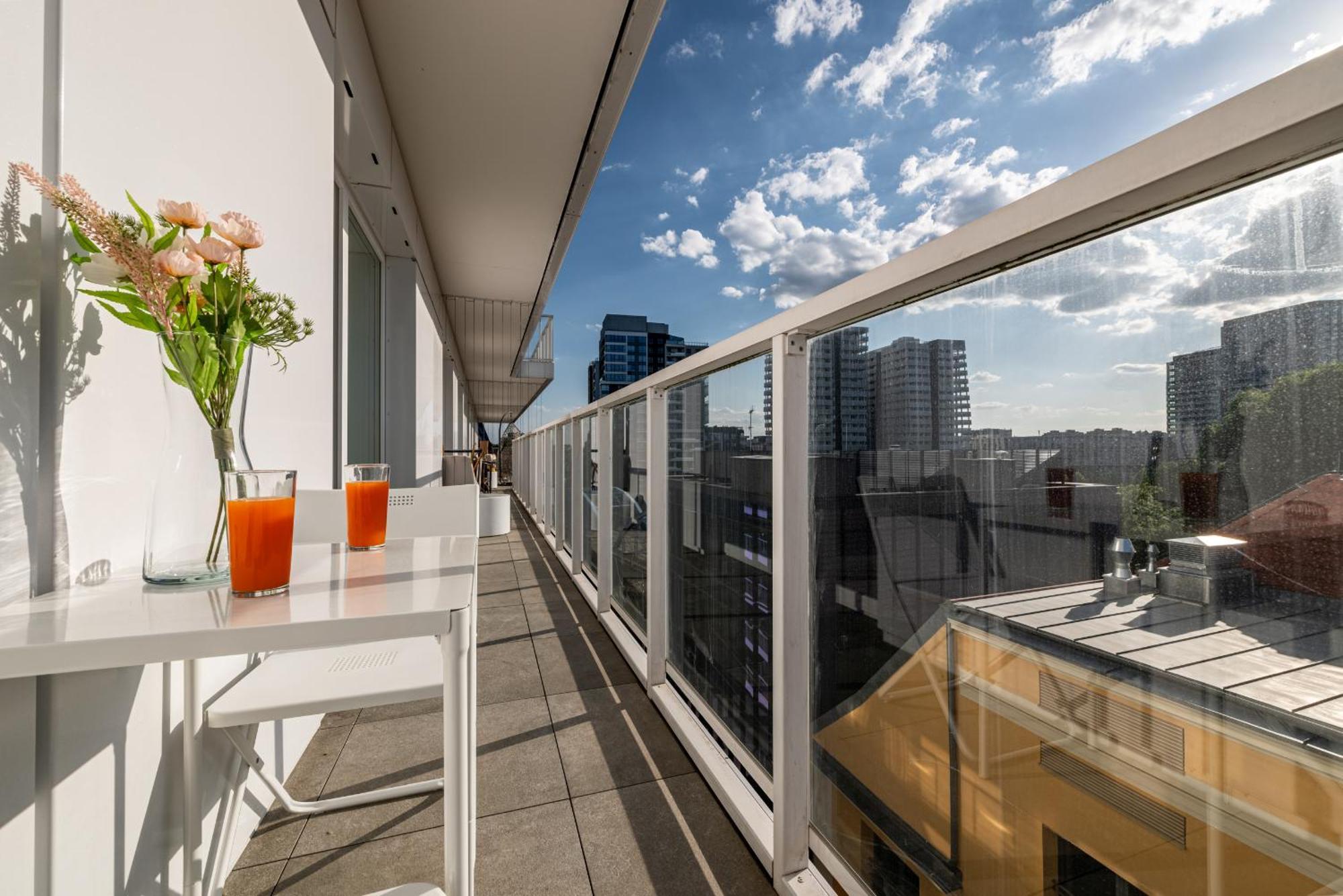 Witolda Riverside Apartments - Balcony, City View - By Rentujemy Wroclaw Dış mekan fotoğraf